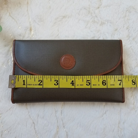 DIOR Vintage Checkbook Wallet - Picture 3 of 12